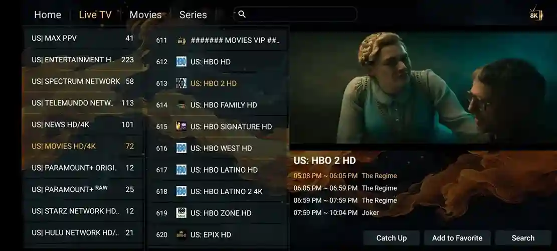 Preview 1 - Typhoonlabs TV Premium IPTV Subscription